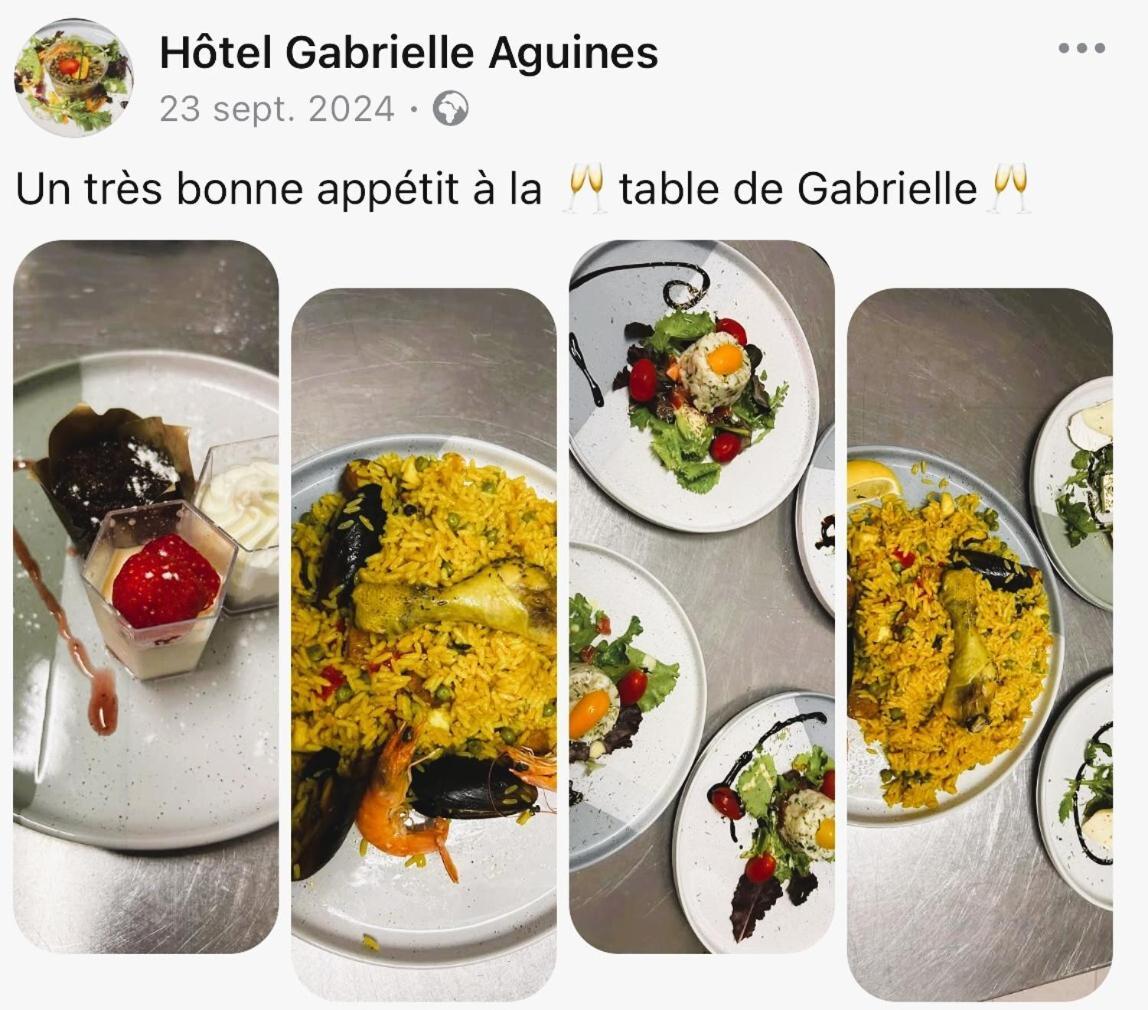 Gabrielle Hotel Aiguines Exteriér fotografie