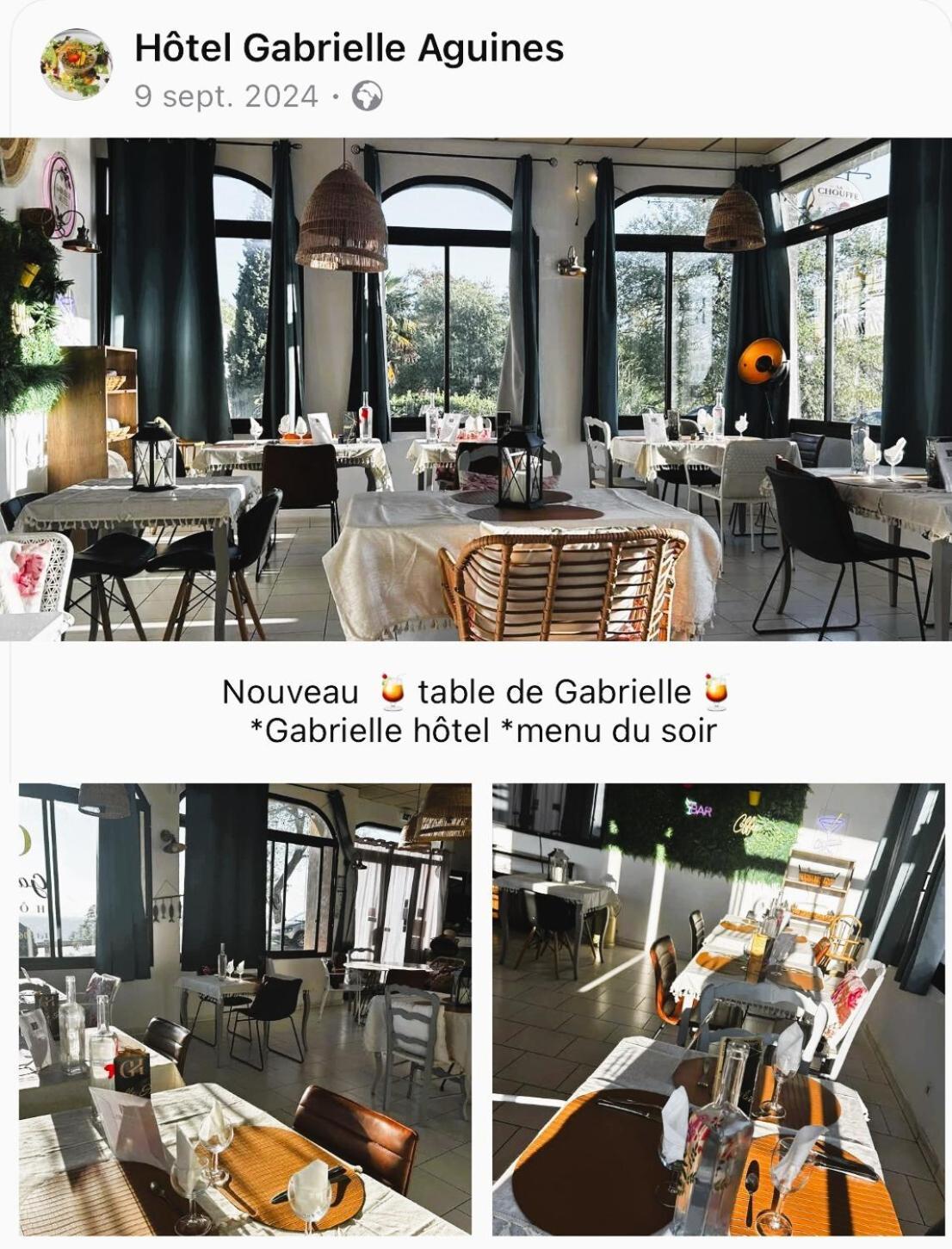 Gabrielle Hotel Aiguines Exteriér fotografie